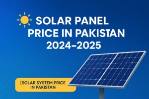 solar panel price in pakistan